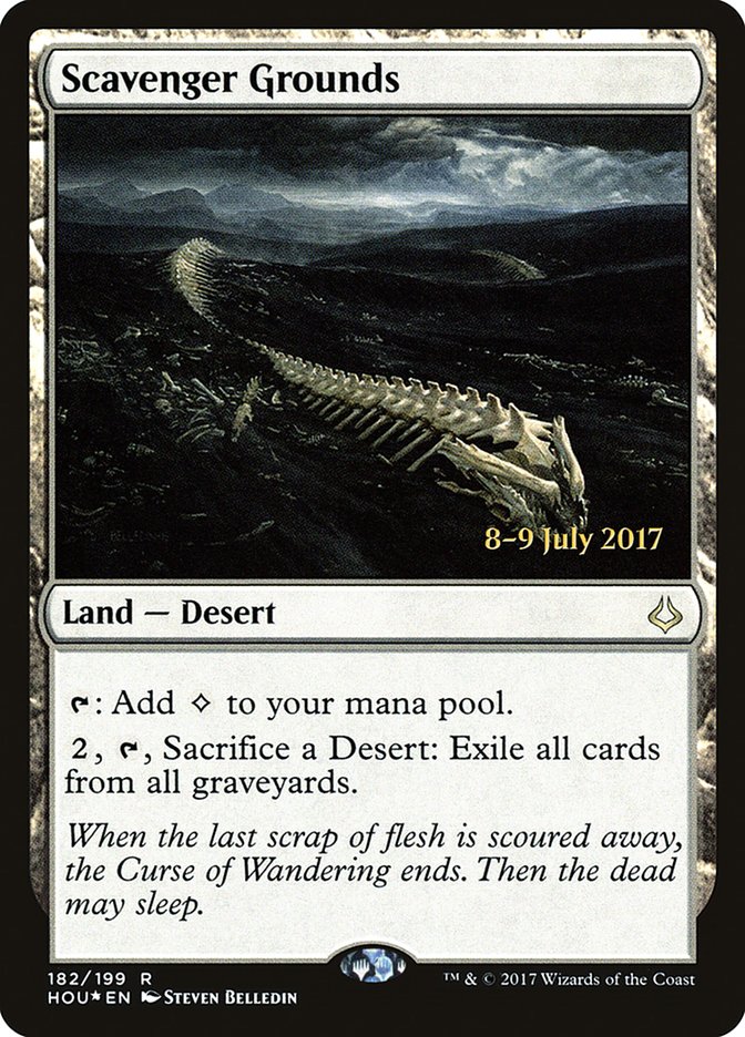 Scavenger Grounds - Foil - Prerelease Promo